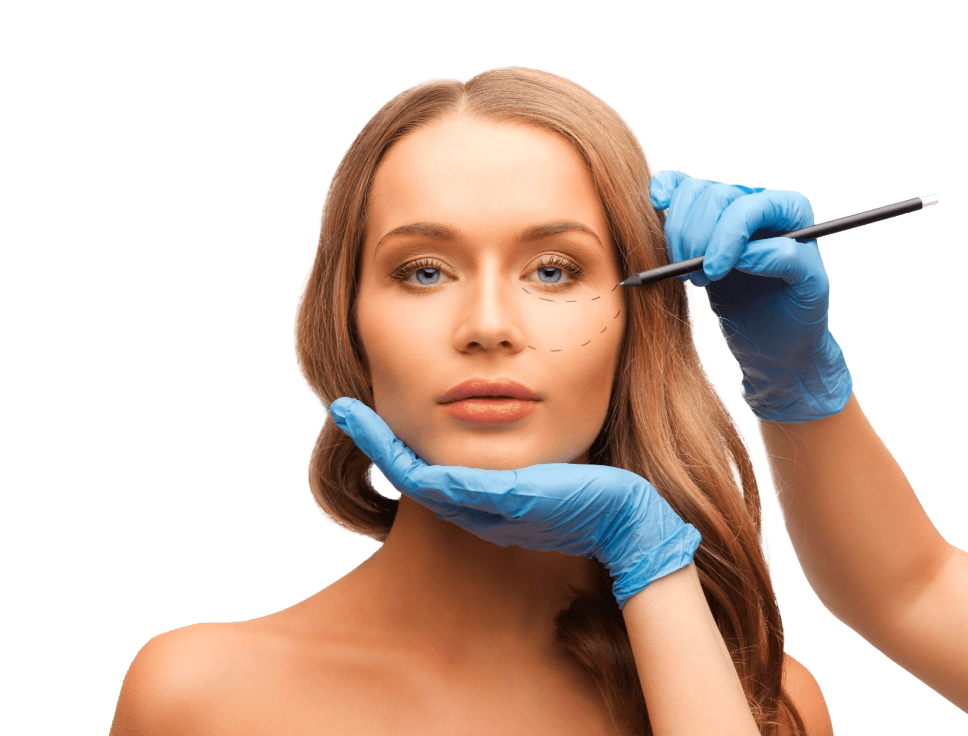 лицо девушки